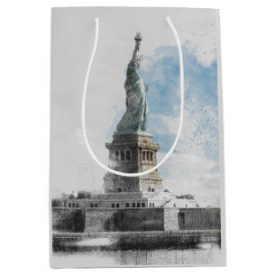 Sac Cadeau Moyen Manhattan Nyc Liberty Statue