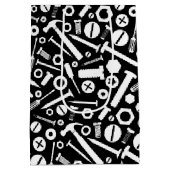 Sac Cadeau Moyen Manyman DO-IT-YOURSELF Mister Fixit Hammer Nuts Ou (Dos)