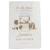 Sac Cadeau Moyen Marché des agriculteurs bleus Croissance locale Ba (Dos)