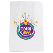 Sac Cadeau Moyen Mardi Gras Arch inspiré, Galveston, Texas (Dos)