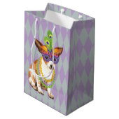 Sac Cadeau Moyen Mardi Gras Chihuahua (Dos Angle)