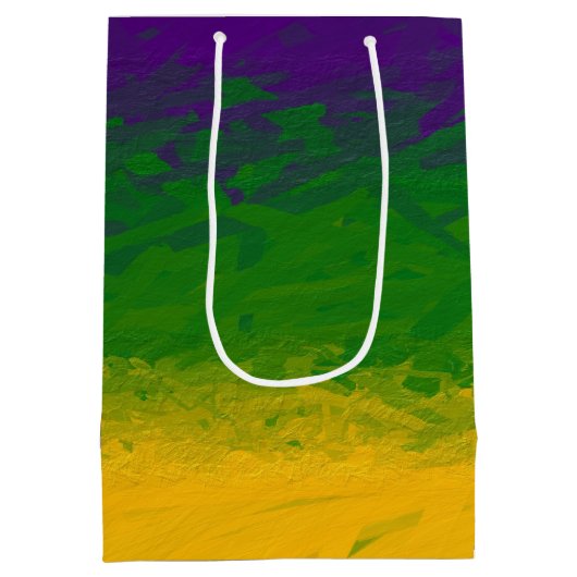 Sac Cadeau Moyen Mardi Gras Gradient (Dos)
