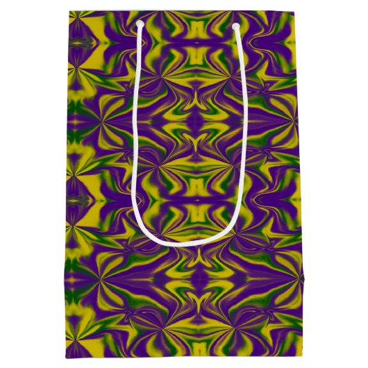 Sac Cadeau Moyen Mardi Gras Kaleidoscope (Dos)