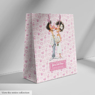 Sac Cadeau Moyen Mariage de sac-cadeau pour mariée sexy personnalis