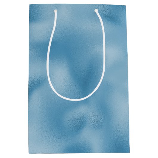 Sac Cadeau Moyen Mariage Turquoise Bleu (Devant)