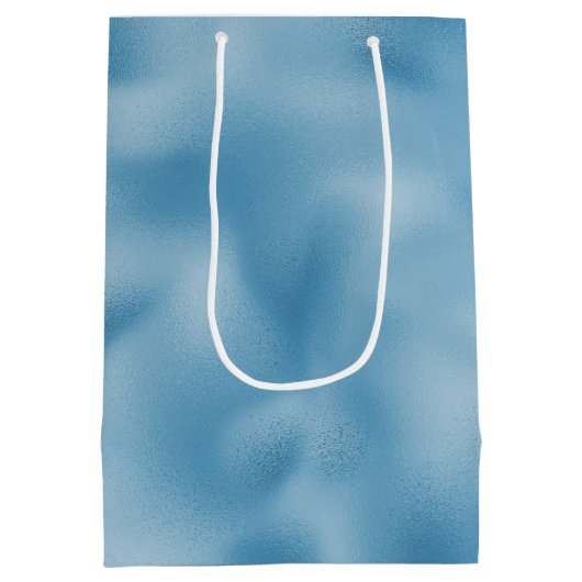 Sac Cadeau Moyen Mariage Turquoise Bleu (Dos)