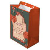 Sac Cadeau Moyen Marigold on Green (Cup of Laughter) (Dos Angle)