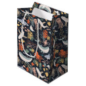 Sac Cadeau Moyen Marine (Devant Angle)