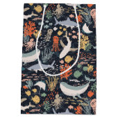 Sac Cadeau Moyen Marine (Dos)