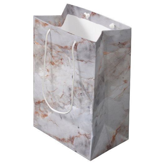 Sac Cadeau Moyen Mármol (Devant Angle)