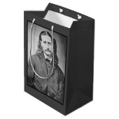 Sac Cadeau Moyen Marshal Wild Bill Hickok Old West Gunfighter (Dos Angle)