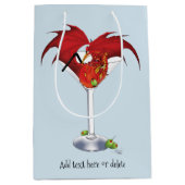 Sac Cadeau Moyen Martini Imaginaire Red Dragon (Devant)