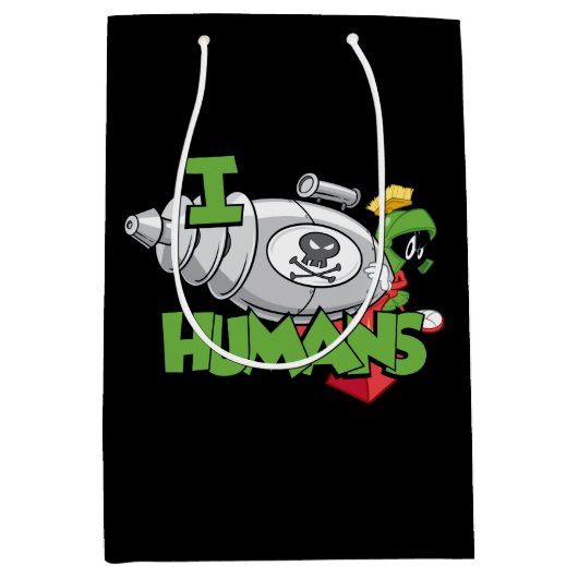 Sac Cadeau Moyen MARVIN THE MARTIAN™ I Laser Humains (Devant)