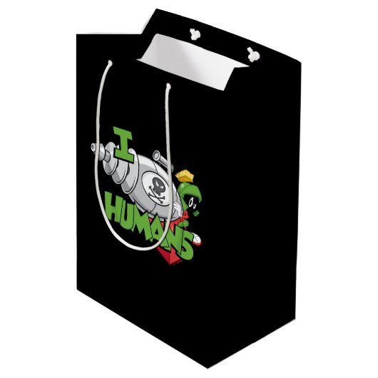 Sac Cadeau Moyen MARVIN THE MARTIAN™ I Laser Humains (Dos Angle)