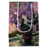 Sac Cadeau Moyen Mary Cassatt - Lilacs dans une fenêtre (Dos)