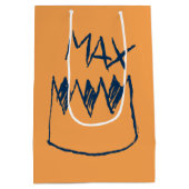 Sac Cadeau Moyen Max & Crown Sketch (Dos)