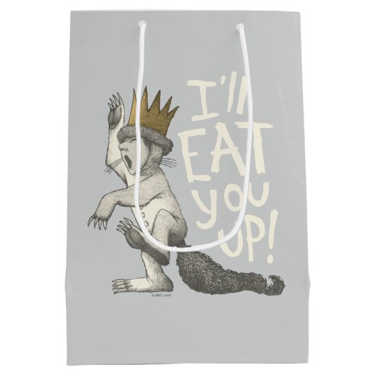 Sac Cadeau Moyen Max. | Je Te Mangerai ! (Dos)