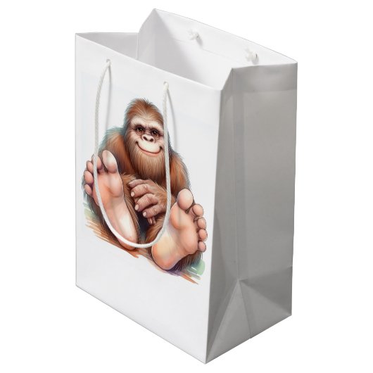 Sac Cadeau Moyen Me and My Bigfoot (Dos Angle)