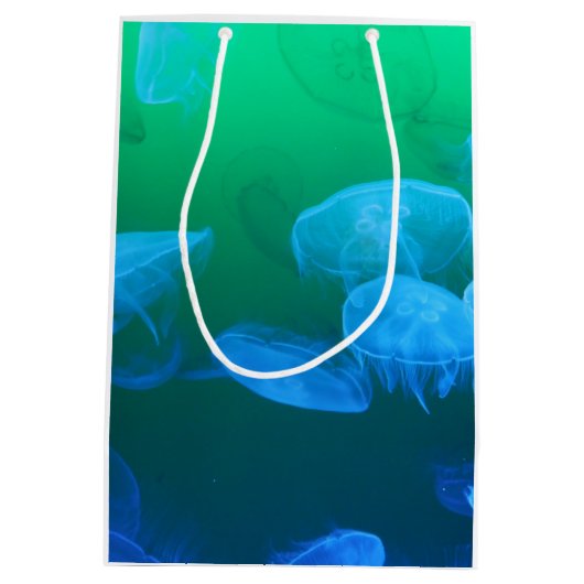 Sac Cadeau Moyen Méduses transparentes (Dos)