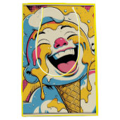 Sac Cadeau Moyen Melting Joy – Ice Cream Pop Art Explosion (Devant)