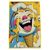 Sac Cadeau Moyen Melting Joy – Ice Cream Pop Art Explosion (Dos)