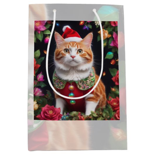 Sac Cadeau Moyen Meowy (Devant)