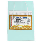 Sac Cadeau Moyen Merci (Devant)