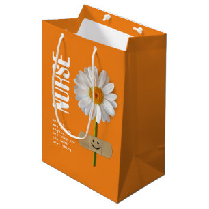 Sac Cadeau Moyen Merci Nurse Daisy Design Sacs-cadeaux