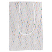 Sac Cadeau Moyen Mère attenante sur Pois (Dos)