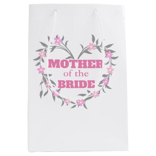 Sac Cadeau Moyen Mère de la mariée (Devant)