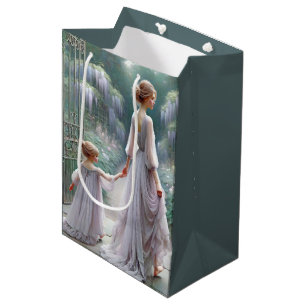 Sac Cadeau Moyen Mère Et Fille À La Wisteria