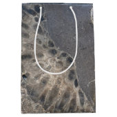 Sac Cadeau Moyen Michigan Petoskey Stone Design (Devant)