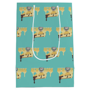 Sac Cadeau Moyen Mikitiez cheesecake au myrtille newyork