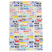 Sac Cadeau Moyen Mille Mots - 1000 Mots (Dos)