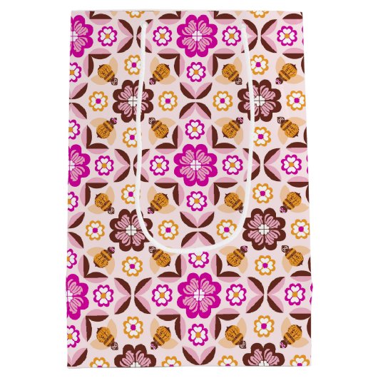 Sac Cadeau Moyen Mine d'abeilles (Dos)