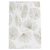 Sac Cadeau Moyen Minimal Botanical Line Art Pattern (5) (Dos)