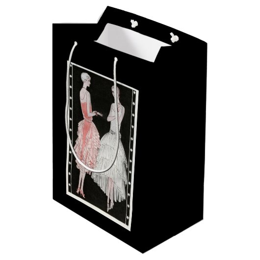 Sac Cadeau Moyen mode d'aileron des années 1920 (Dos Angle)