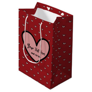 Sac Cadeau Moyen Modèle de fournitures de fête de styliste amusant 