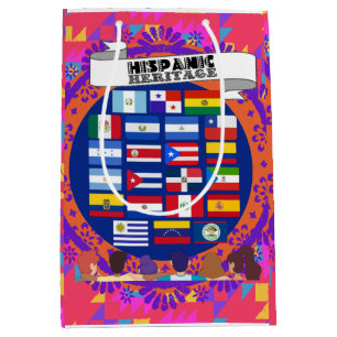 Sac Cadeau Moyen Mois du patrimoine national hispanique