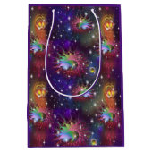 Sac Cadeau Moyen Mon Glamour Funky Disco Motif (Devant)