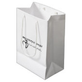 Sac Cadeau Moyen Mon histoire est simple (Devant Angle)