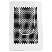 Sac Cadeau Moyen Mono Maze - Flux rétro (Dos)