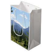 Sac Cadeau Moyen Montana Forest and Mountains Scenic View (Devant Angle)