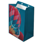 Sac Cadeau Moyen montgolfière (Dos Angle)