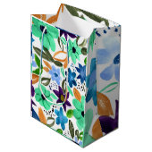 Sac cadeau moyen Morning Mint (Devant Angle)
