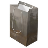 Sac Cadeau Moyen "Morning Mountain" (Devant Angle)