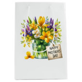 Sac Cadeau Moyen Mothers Day  (Devant)