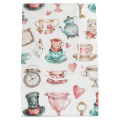 Sac Cadeau Moyen Motif Alice aquarelle (Dos)