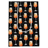 Sac Cadeau Moyen Motif Aperol Spritz (Dos)