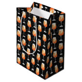Sac Cadeau Moyen Motif Aperol Spritz (Dos Angle)